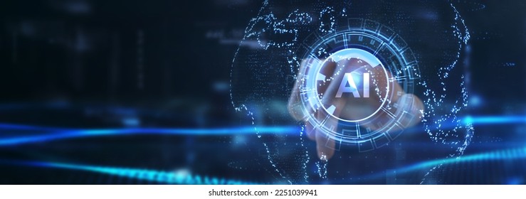 AI Learning and Artificial Intelligence Concept. Business, modern technology, internet and networking concept.  - Shutterstock ID 2251039941