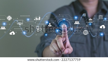 AI learning and modern artificial intelligence Changing thinking and using technology in business in the digital age