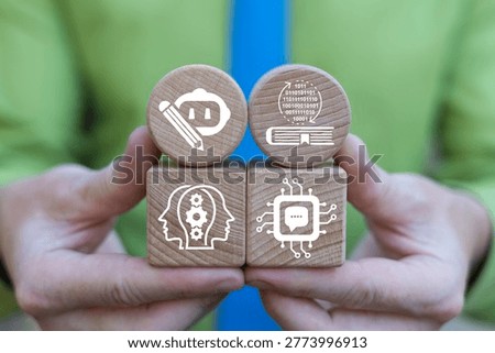 Ai literacy concept. Digital knowledge, artificial intelligence understanding and education awareness.