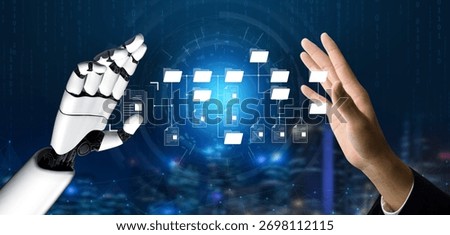 AI organizing file directory structure, streamlining folder management, arranging document paths, and automating digital hierarchy operations. Vouch