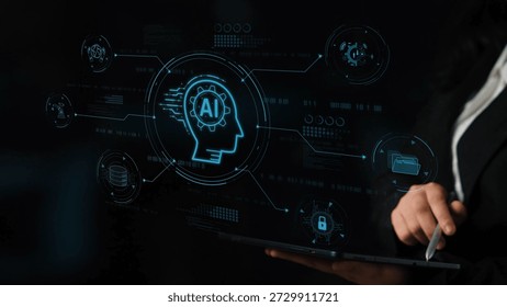 AI security and data ecosystem integrate ai, data, and security into one connected system for automation, protection, and efficient digital processes Marrow