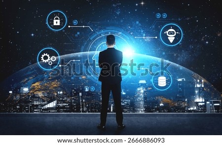 AI security and data ecosystem integrate ai, data, and security into one connected system for automation, protection, and efficient digital processes Vouch