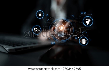 AI security and data ecosystem integrate ai, data, and security into one connected system for automation, protection, and efficient digital processes Latch