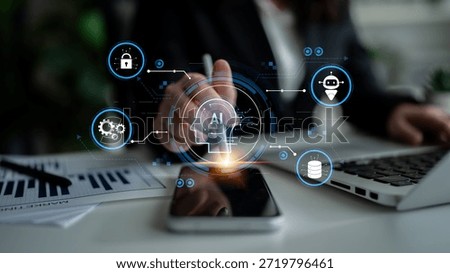 AI security and data ecosystem integrate ai, data, and security into one connected system for automation, protection, and efficient digital processes Latch