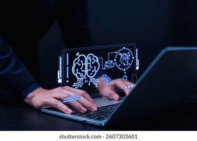 AI Technology, Artificial Intelligence, AI Brain Pattern, Intelligent Robotics, Future Technological Changes in AI, Artificial Intelligence Engineering, Big Data - Powered by Shutterstock - Get 15% off with code: PIKWIZARD15