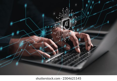 ai, unit, technology, processor, artificial intelligence, innovation, central processing unit, innovative, process, neural. typing keyboard training artificial intelligence machine learning.