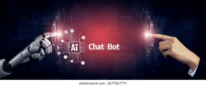 AI Virtual Assistant Artificial Intelligence Chatbot Controlled by Prompt Engineering for Explainable Generative AI information and LLM Deep Learning Technology for Smart Business Work Support. Vouch - Powered by Shutterstock - Get 15% off with code: PIKWIZARD15