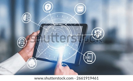 AI Virtual Assistant Artificial Intelligence Chatbot Controlled by Prompt Engineering for Explainable Generative AI information and LLM Deep Learning Technology for Smart Business Work Support. Spire