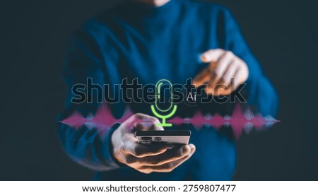 AI Voice Recognition and Speech Interface Technology on Mobile Device