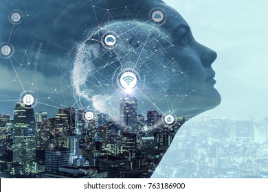 AI(Artificial Intelligence) concept. - Shutterstock ID 763186900