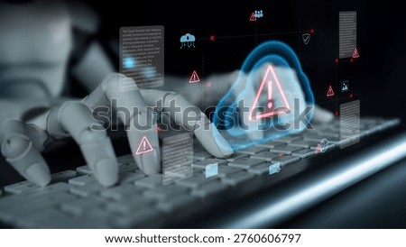 AI-driven cloud interface automatically detecting and managing cybersecurity threats, ensuring network safety and data integrity across connected systems Parse