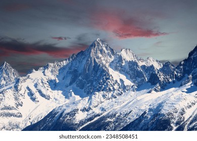 Aiguille Verte - Mont Blanc Massif (Haute-Savoie)