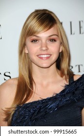 Aimee Teegarden At The ELLE Women In Television Party, SoHo House, West Holly, CA. 01-25-11