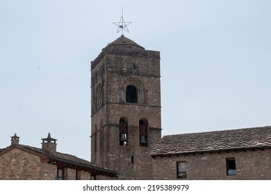 Ainsa Church In The Spanish Pyrenees