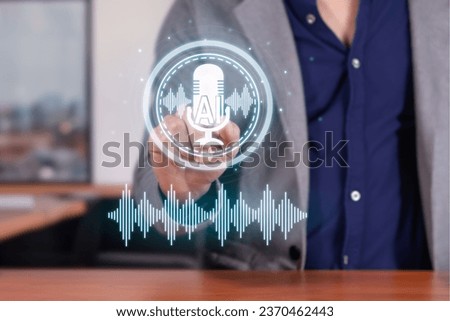 AI-Powered Audio Manipulation: Cloning and Enhancing Voices, Audio, and Songs. Concept of The Voice Cloning Revolution: Artificial intelligence-based sound reproduction and sound editing.