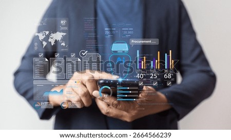 AI-powered automation streamlines procurement processes by integrating digital systems and smart document analysis, enhancing business efficiency with seamless contract and invoice management