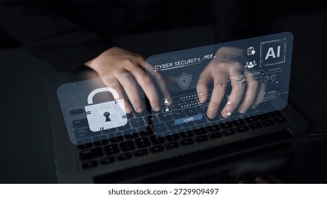 An AI-powered cybersecurity dashboard for cyber data defense. The system includes a secure login portal and provides advanced protection and monitoring for corporate data. Parse