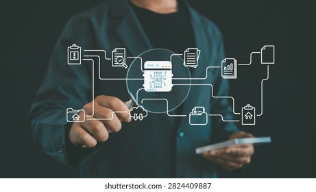 AI-powered document workflow automation with intelligent data processing, digital records management and business process optimization. Smart document analysis and enterprise efficiency.