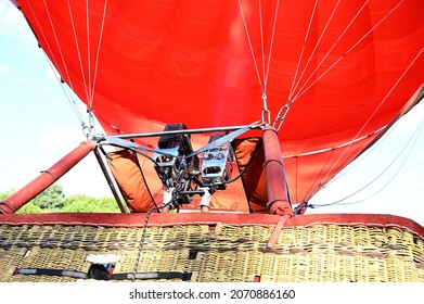 Air Ballon, Preparation To Fly, Yet On The Ground