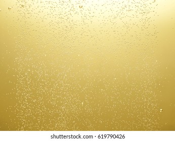 Air Bubbles Of Champagne