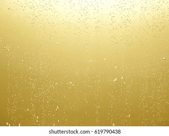 Air Bubbles Of Champagne