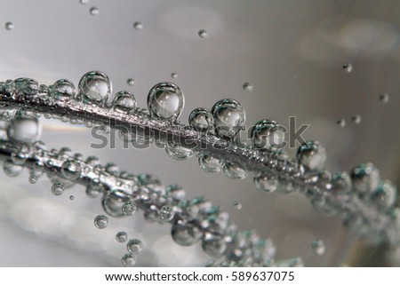 Similar – Image, Stock Photo fluid Water Drops of water