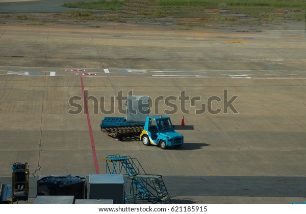 Air cargoes car at Tan Son Nhat\
international airport in Vietnam, 23 February\
2017.