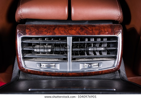 Air conditioner. the air flow inside the car. detail\
interior of car