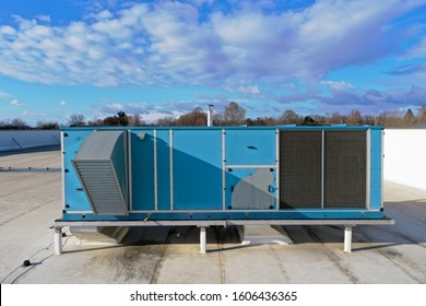 Air Conditioner System On Roof Modern Stock Photo 1606436365 | Shutterstock