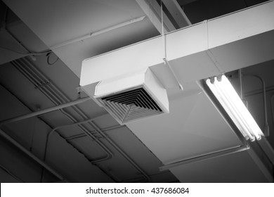 Air Duct, Danger and the cause of pneumonia in office man.