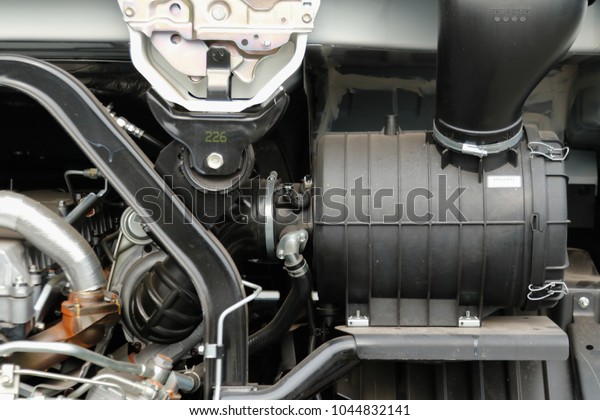 Air Filter Box Install Behind Truck Stock Photo Edit Now 1044832141