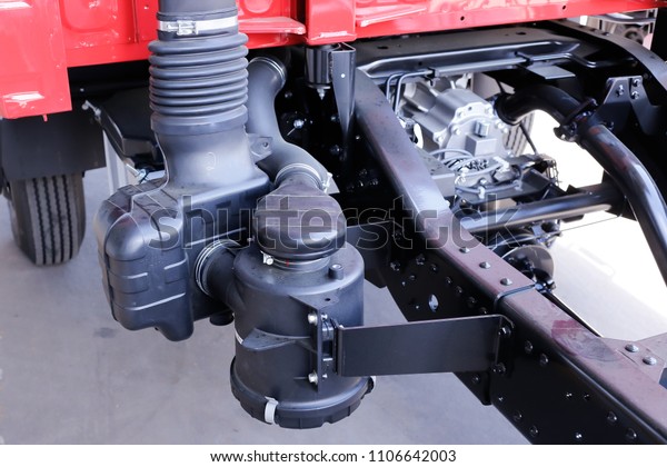 Air Filter Box Install Behind Truck Stock Photo Edit Now 1106642003