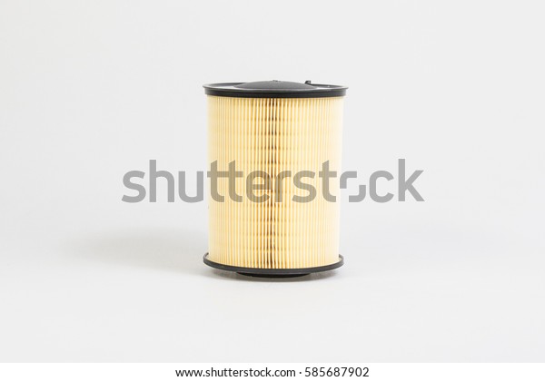 Air filter car automotive round background white\
nice stock