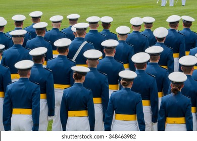 Air Force Academy Cadets In Formation