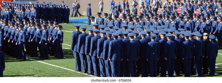 Air Force Academy Football Game Ceremony