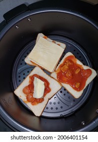 Air Fryer Pizza Bread Late Night Snack