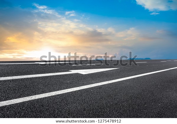 Air
highway asphalt road and beautiful sky
scenery
