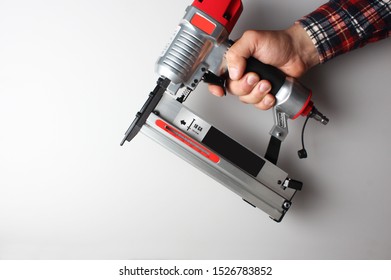 Air Pneumatic Stapler In Hand