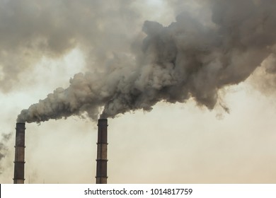 Air Pollution. Environmental Issues. Harmful Emissions. Bad Ecology