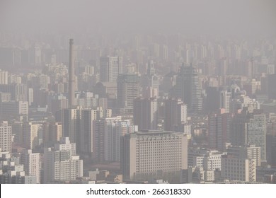 Air Pollution Over Beijing, China, 2015