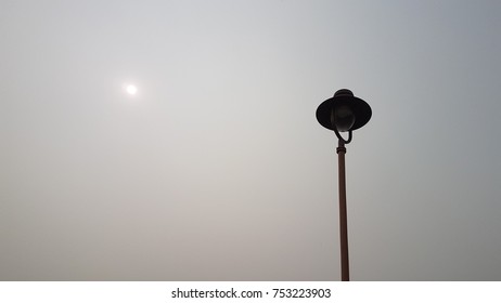 Air Pollution And Smog At New Delhi,india