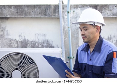 Air Technicians Record Information About Cleaning The Air Conditioner Every 6 Months