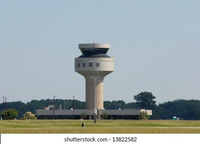 Air Traffic Control Tower Hamilton International YHM, Mount Hope Ontario Canada