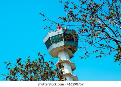 Air Traffic Control Tower Sunset Sky