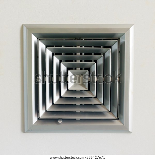 Air Vent Installed On White Ceiling Stock Photo Edit Now