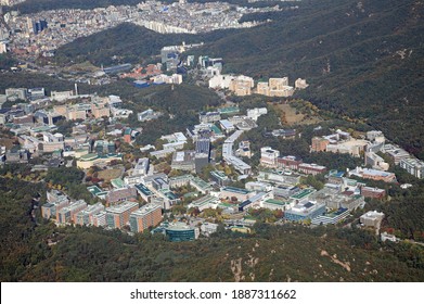 Air View Of Seoul National University - Seoul, Korea