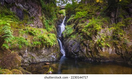 aira force waterfall walk lake district - Shutterstock ID 2230144717