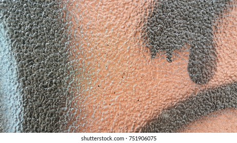 Airbrush Color On The Wall , Old Texture