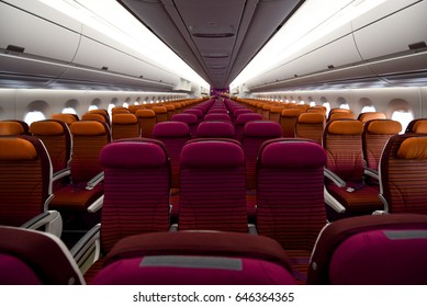 Qatar Airways Airbus A380 Cabin Images Stock Photos Vectors