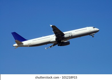 Airbus A321 Aeroplane Taking Off.